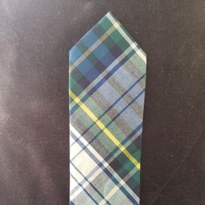 Plaid tie